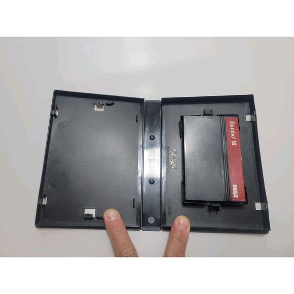 Sega Master System Rambo III Sega 1986 With Box - Tested - Picture 3 of 11